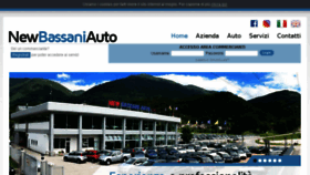 What Bassaniauto.com website looked like in 2018 (6 years ago)
