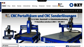 What Bzt-cnc.de website looked like in 2018 (6 years ago)