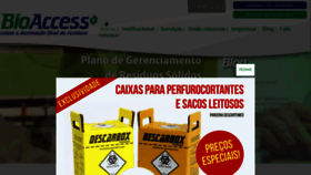 What Bioaccess.com.br website looked like in 2018 (7 years ago)