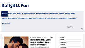 What Bolly4u.fun website looked like in 2018 (6 years ago)