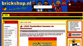 What Brickshop.nl website looked like in 2018 (6 years ago)