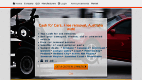 What Brisbanetopwreckers.com website looked like in 2018 (6 years ago)