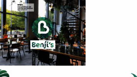 What Benjis.amsterdam website looked like in 2018 (6 years ago)