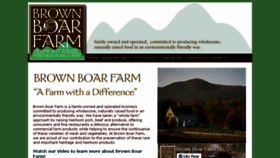 What Brownboarfarm.com website looked like in 2018 (6 years ago)