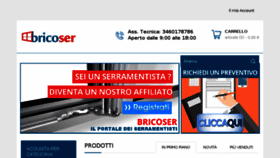 What Bricoser.it website looked like in 2018 (6 years ago)