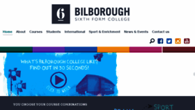 What Bilborough.ac.uk website looked like in 2018 (6 years ago)