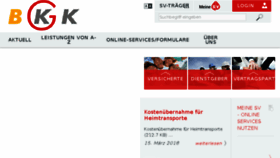 What Bgkk.at website looked like in 2018 (6 years ago)