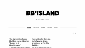 What Bbislandmusic.com website looked like in 2018 (6 years ago)