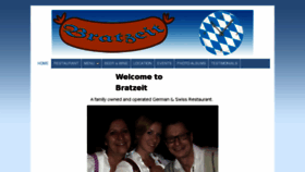 What Bratzeit.com website looked like in 2018 (6 years ago)