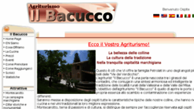 What Bacucco.com website looked like in 2018 (6 years ago)