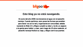 What Bligoo.com website looked like in 2018 (6 years ago)