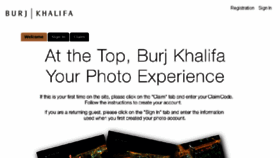What Burjkhalifamoments.com website looked like in 2018 (6 years ago)