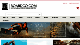 What Boardco.com website looked like in 2018 (6 years ago)