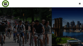 What Bikerent.nyc website looked like in 2018 (6 years ago)