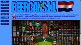 What Beercans.nl website looked like in 2018 (6 years ago)