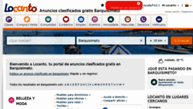 What Barquisimeto.locanto.com.ve website looked like in 2018 (6 years ago)