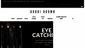 What Bobbibrown.co.uk website looked like in 2018 (6 years ago)