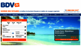 What Bourse-des-voyages.com website looked like in 2018 (6 years ago)