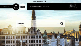 What Brussel.be website looked like in 2018 (6 years ago)