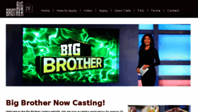 What Bigbrothercasting.tv website looked like in 2018 (6 years ago)