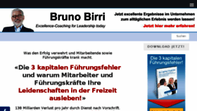 What Brunobirri.ch website looked like in 2018 (6 years ago)
