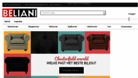 What Beliani.nl website looked like in 2018 (6 years ago)