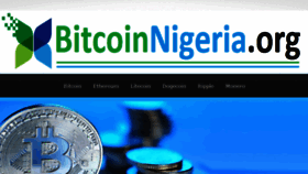 What Bitcoinnigeria.org website looked like in 2018 (6 years ago)