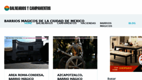 What Barriosmagicos.com.mx website looked like in 2018 (6 years ago)