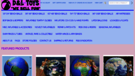 What Beachballworld.com website looked like in 2018 (6 years ago)