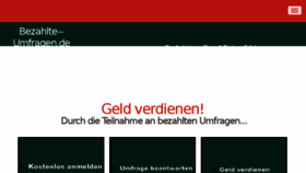 What Bezahlte--umfragen.de website looked like in 2018 (6 years ago)