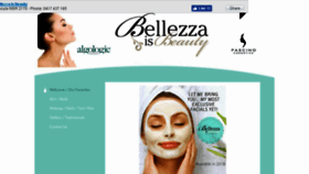 What Bellezzaisbeauty.com website looked like in 2018 (6 years ago)