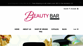 What Beautybarsupply.com website looked like in 2018 (6 years ago)