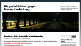 What Buerger-massen.de website looked like in 2018 (6 years ago)