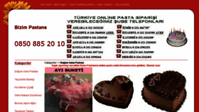 What Bizimpastane.com website looked like in 2018 (6 years ago)