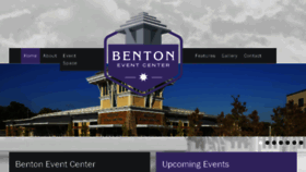 What Bentoneventcenter.com website looked like in 2018 (6 years ago)