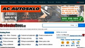 What Brnenskodnes.cz website looked like in 2018 (6 years ago)