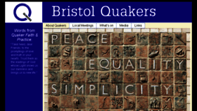 What Bristolquakers.org.uk website looked like in 2018 (6 years ago)
