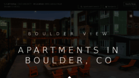 What Boulderviewapartments.com website looked like in 2018 (6 years ago)