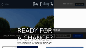 What Baycolonykilleen.com website looked like in 2018 (6 years ago)