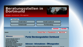 What Beratungsstellen-dortmund.de website looked like in 2018 (6 years ago)