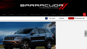 What Barracudaforums.com website looked like in 2018 (6 years ago)