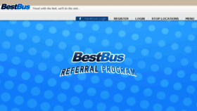 What Bestbus.com website looked like in 2018 (6 years ago)