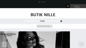 What Butiknille.dk website looked like in 2018 (6 years ago)