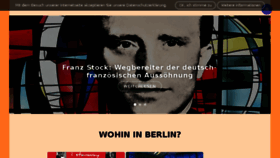 What Berlin-evangelisch.de website looked like in 2018 (6 years ago)