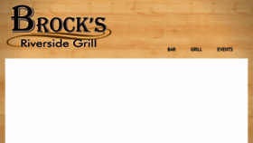 What Brocksgrill.com website looked like in 2018 (8 years ago)