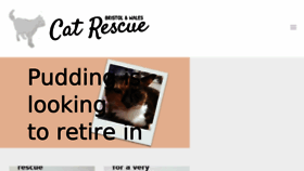 What Bristolandwalescatrescue.com website looked like in 2018 (6 years ago)