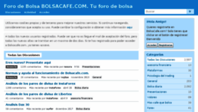 What Bolsacafe.com website looked like in 2018 (6 years ago)