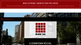 What Block334.com website looked like in 2018 (6 years ago)