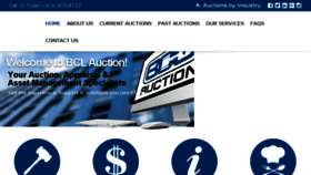 What Bcl-online-auctions.com website looked like in 2018 (6 years ago)