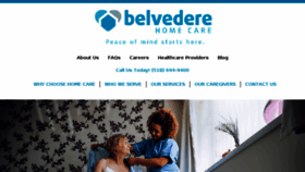 What Belvederealbany.com website looked like in 2018 (6 years ago)
